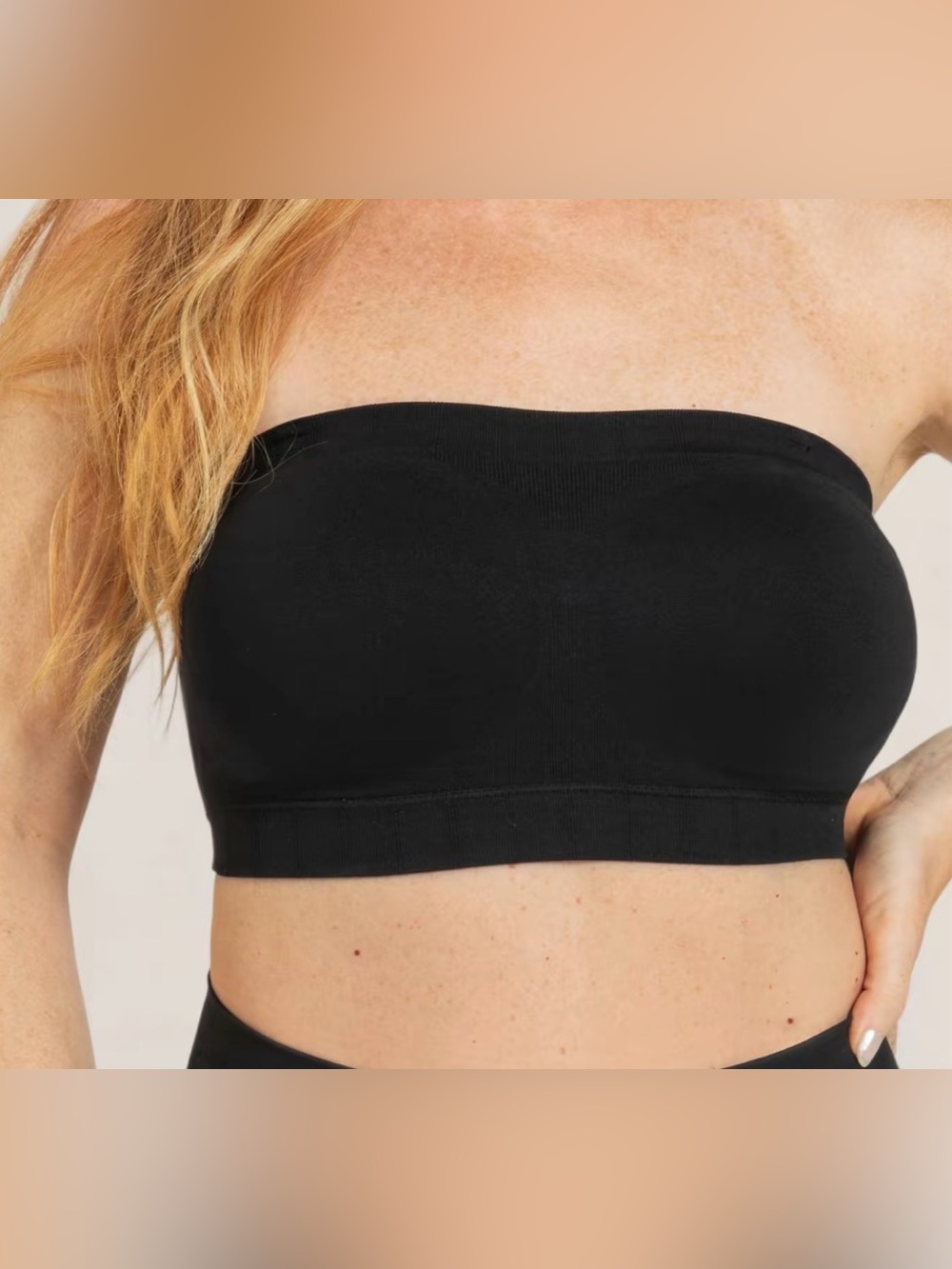 NEW Shapermint Truekind Convertible Strapless Bandeau Bra